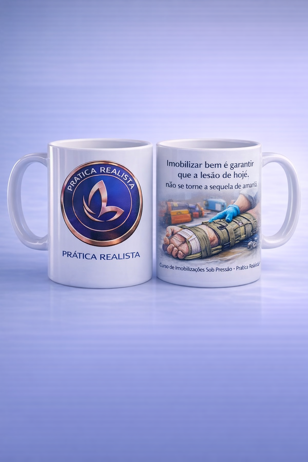 Caneca Curso SOB PRESSÃO – APH Práticas Avançadas em Imobilizações